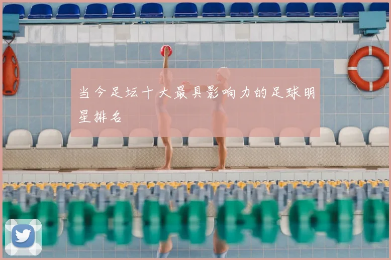 当今足坛十大最具影响力的足球明星排名